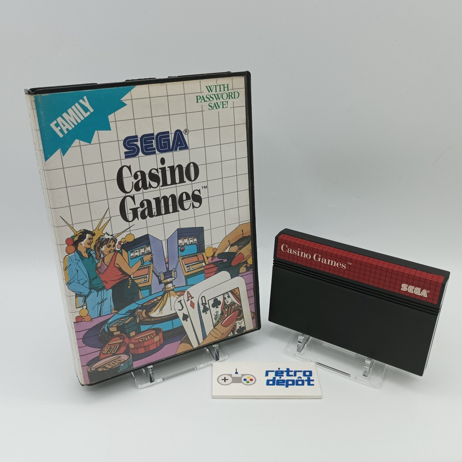 Casino Games / SEGA Master System / PAL / EUR
