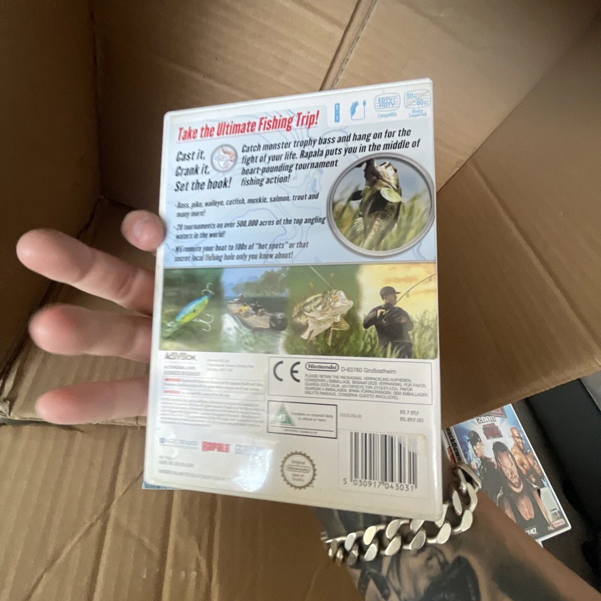Rapala tournament best sale fishing wii