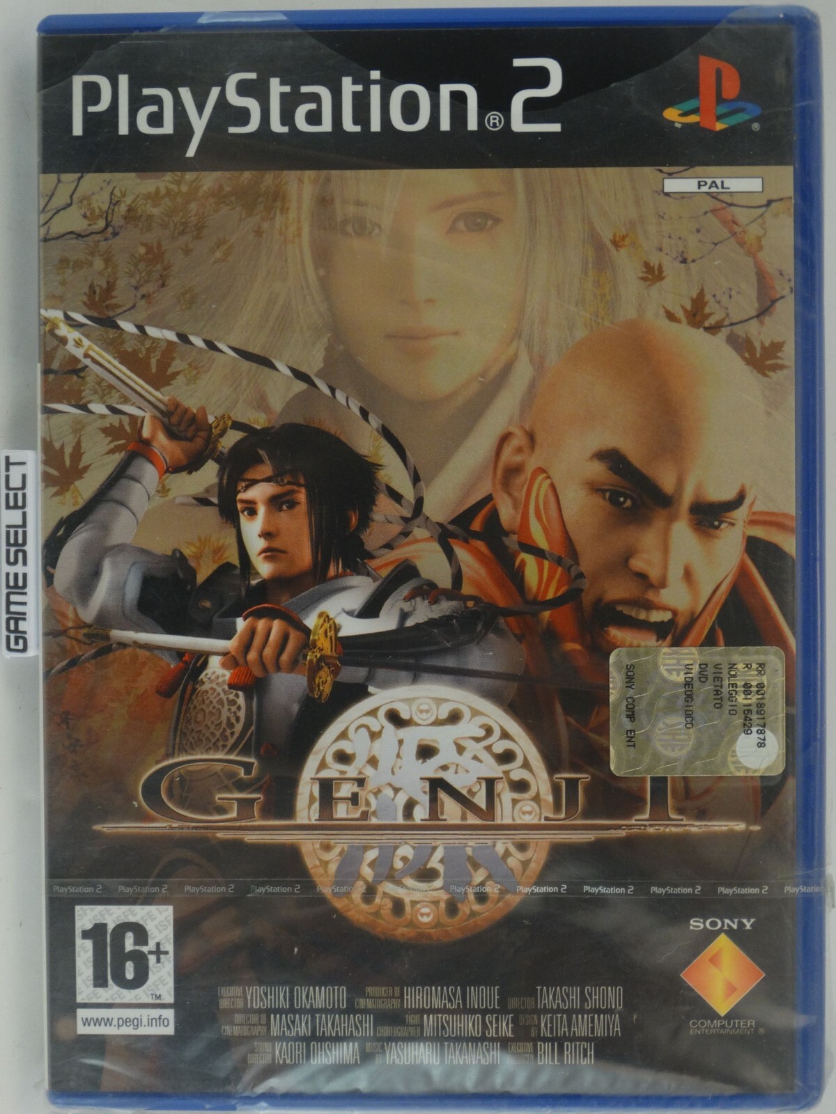 Genji sony ps2 playstation 2 pal Eu Eur - - Original Neuf Scellé