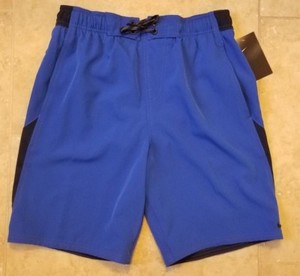 New Nike Men 9-inch Volley Swim Shorts Trunks Blue Royal Ness8420 Sz S 643149319796 | eBay