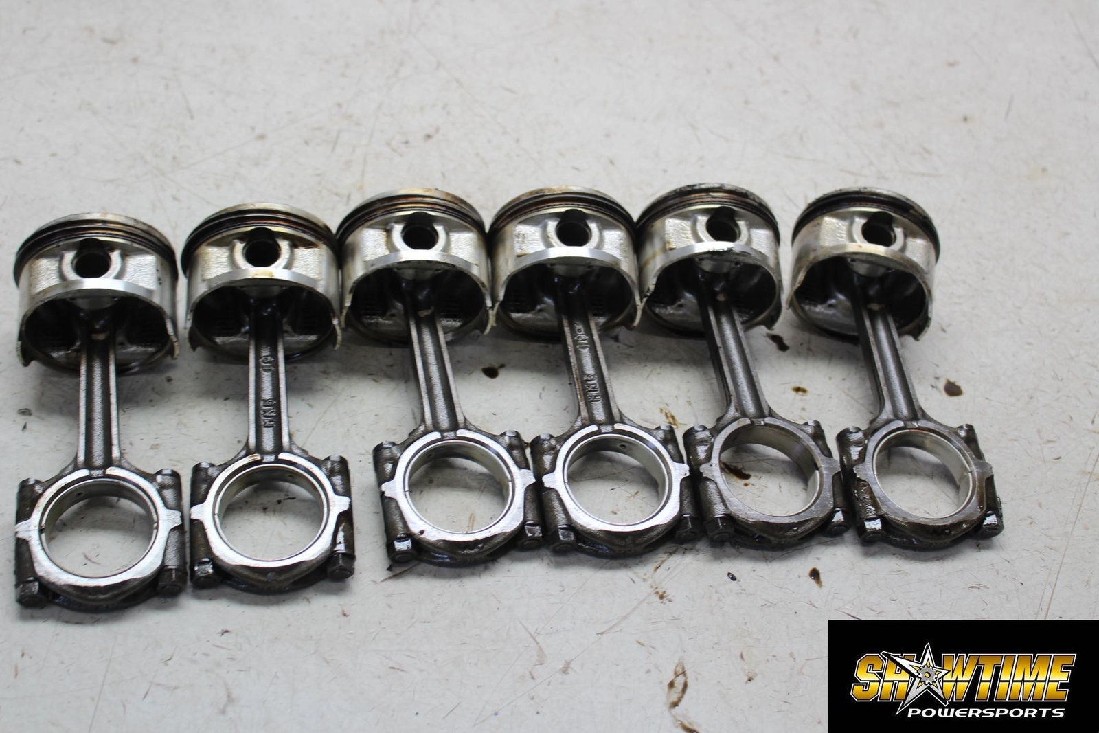 1995 Honda Goldwing GL1500 Engine Pistons with Connecting Rods
