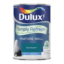 Dulux Simply Refresh Feature Wall Matt Emulsion Paint  - 1.25 Litres - All
