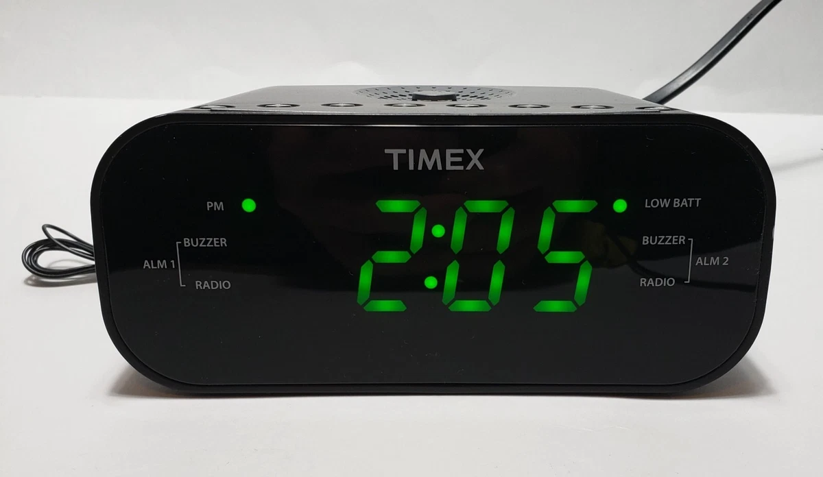 TIMEX T231Y Alarm Clock! How To Set Time And Alarm!