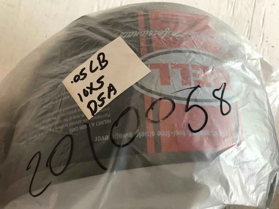 D5A Bell Vortex Qualifier Start Revolver EVO RS1 Tinted Light Smoke Face Shield - Image 2 of 4