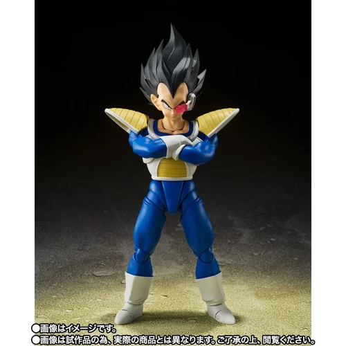 Bandai S.H.Figuarts Dragon Ball Z Vegeta 24000 Power Level Figura de Acción Juguete Nuevo - Imagen 3 de 9