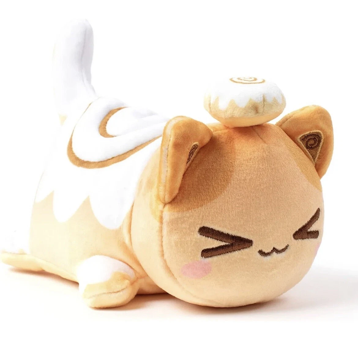 Aphmau MeeMeows Plush Litter 3 Cinnamon Roll Cat New 6inch eBay
