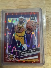 2023-24 Donruss Optic #144 Anthony Davis Red Seismic #32/130