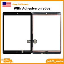 Black Touch Screen Digitizer with Home Button For iPad 9 10.2 A2603 A2604 A2602