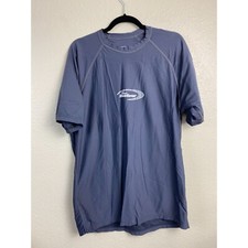 Koredry Water Repellant Nylon Rash Guard Top Mens size XL Gray UPF50 Divegear