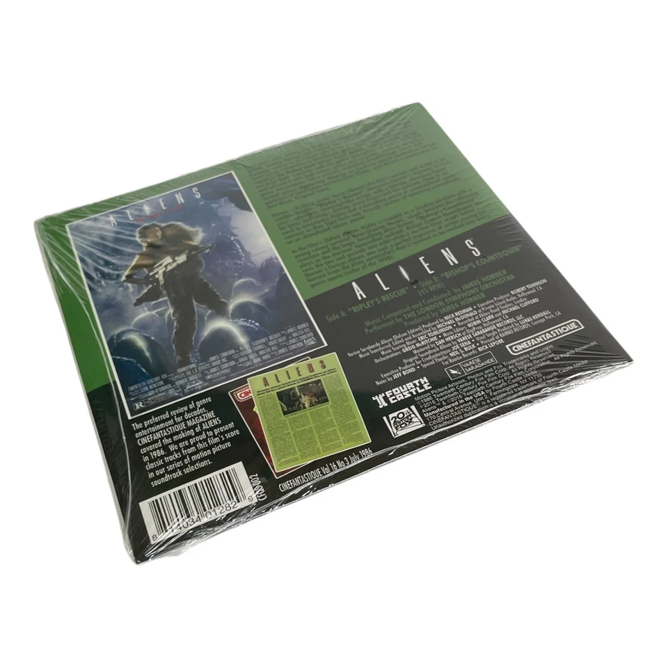 Aliens Vinyl Record Cinefantastique Motion Picture Score 7” New-Sealed - Image 4 of 4