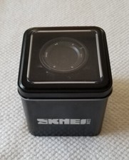 Skmei Black Digital Alarm Chrongraph Watch Silicone Band 5.5"-7.5" Running