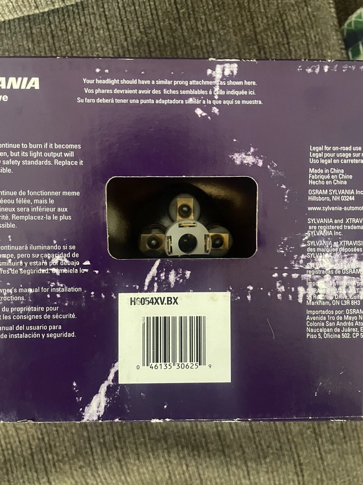 SYLVANIA - H6054 XtraVision Faro de haz sellado - Halógeno 142x200, 1 PC Foto 2 de 2