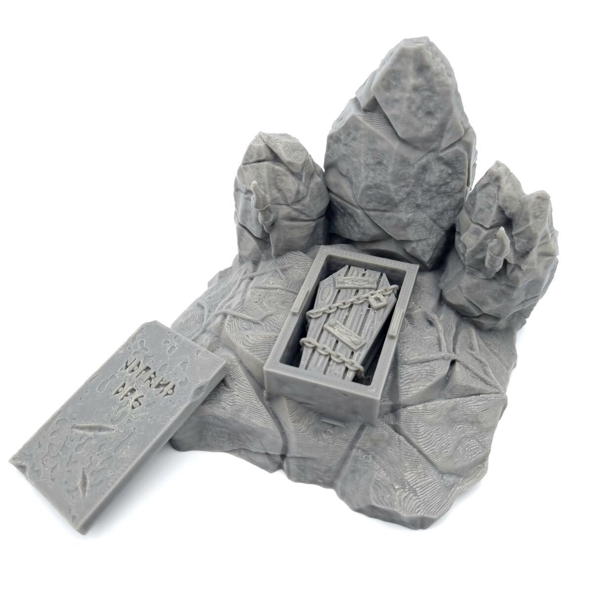 FOR LOTR, D&D, wargaming scenery Fantasy Grave Rock Terrain RPG