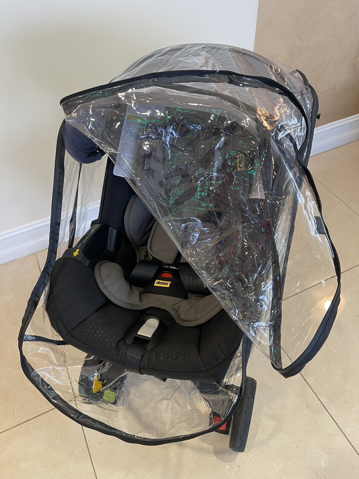 Stilnati Car Seat Rain Cover Universal Baby Stroller Accessory