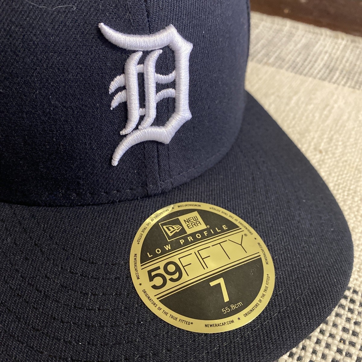 Casquette ajustée en laine 59FIFTY pour homme Detroit Tigers Cooperstown Collection New Era bleu marine Casquette ajustée en laine 59FIFTY pour homme Detroit Tigers Cooperstown Collection New Era bleu marine