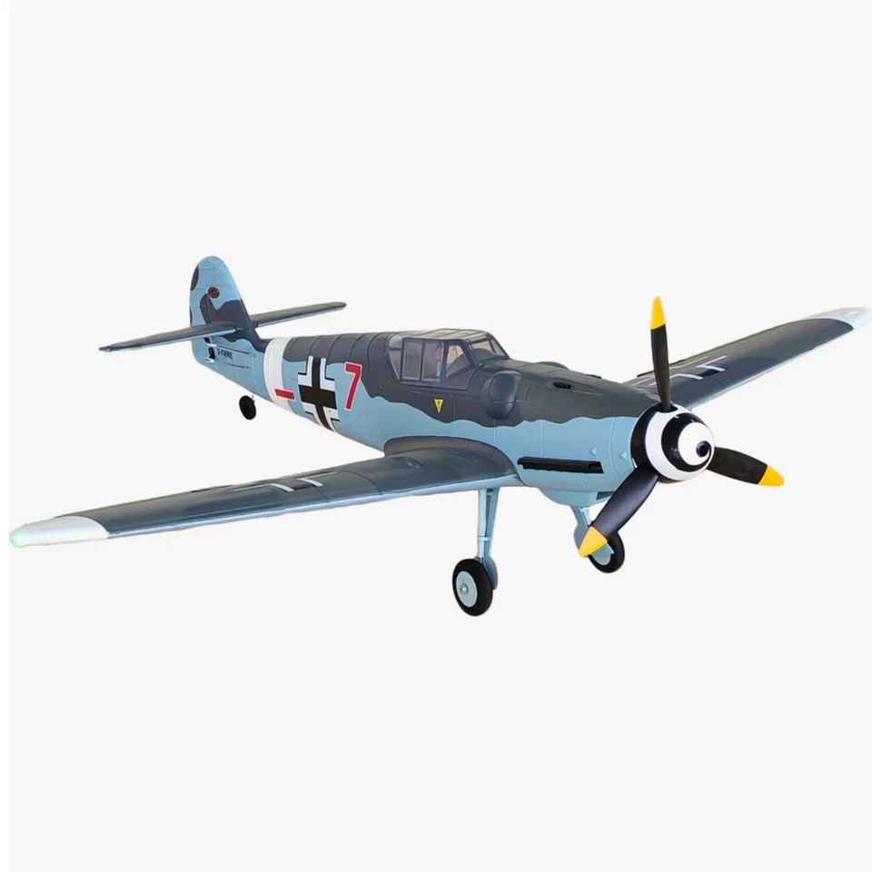 Dynam Messerschmitt BF-109 V2 4S RC Warbird Plane 1300mm w/ Flaps - Image 3 of 4