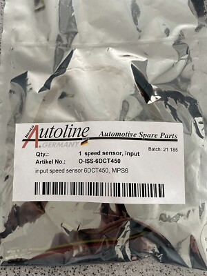 FORD 6DCT450 MPS6 GEARBOX INPUT SPEED SENSOR VOLVO POWERSHIFT 