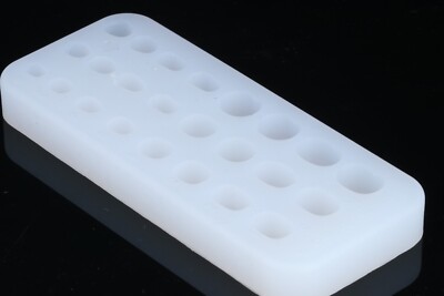 Natural Emergence Profile Dental Implant Silicone Organizer Block Laboratory