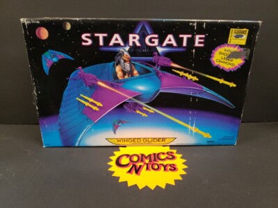 Stargate Vehicle Winged Glider Alien Attack Craft Hasbro 1994 Mint in Sealed Box
