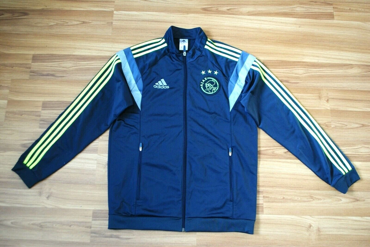 AJAX AMSTERDAM 2014 2015 TRAINING FOOTBALL JACKET TRACK TOP ADIDAS