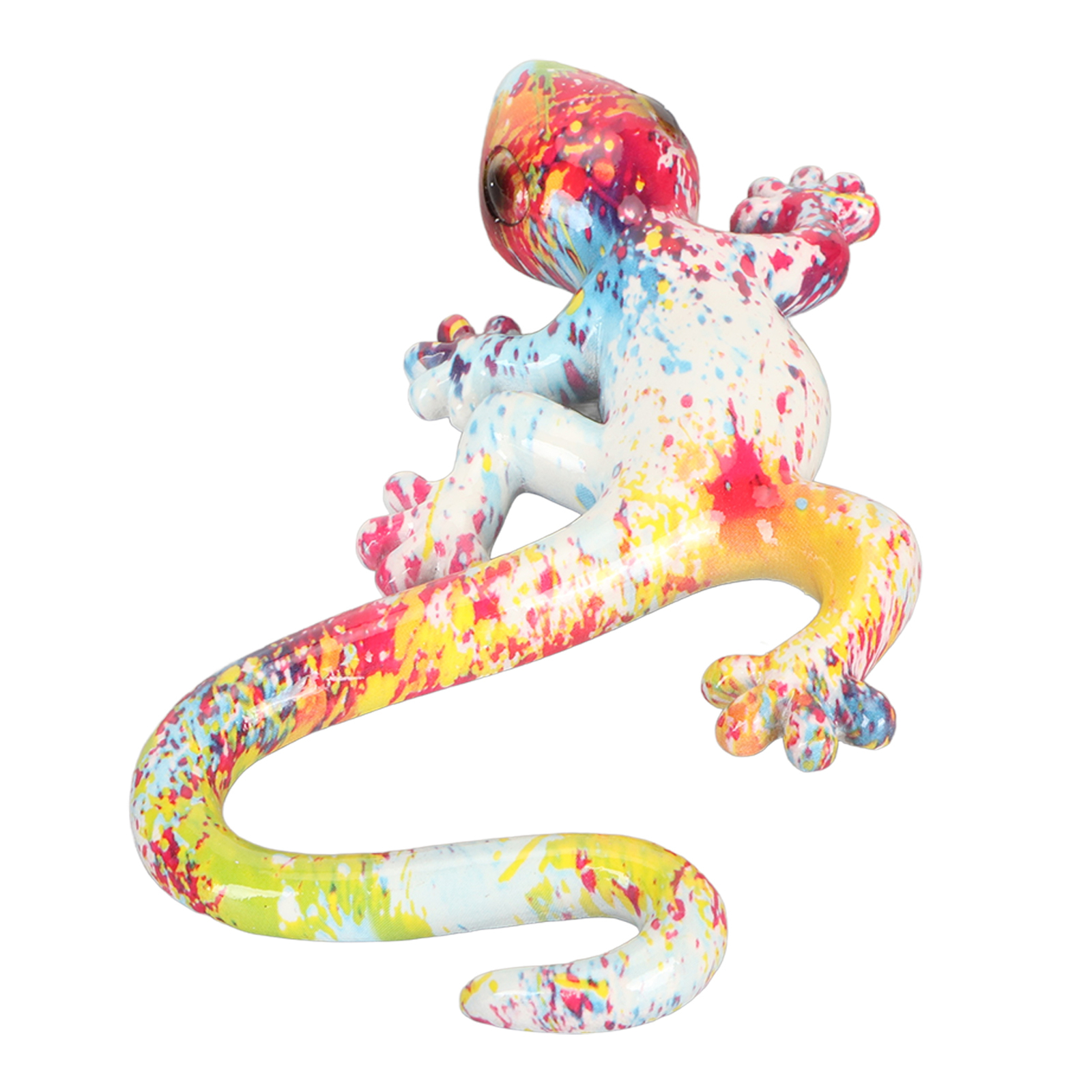 Gecko Wall Art Decor Resin Gecko Hanging Sculpture Decor For Garden