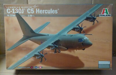 Italeri 2746 Lockheed-Martin C-130 J C5 Hercules 1/48 Scale Plastic Model Kit