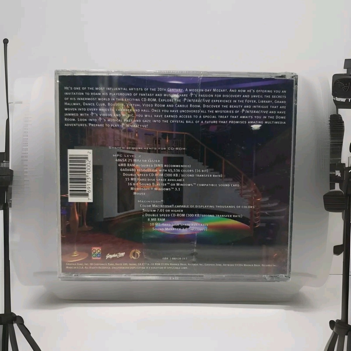 Interactive/Prince-プリンス　Game CD-Rom Prince - The Interactive CD-ROM | Exploring The Forgotten