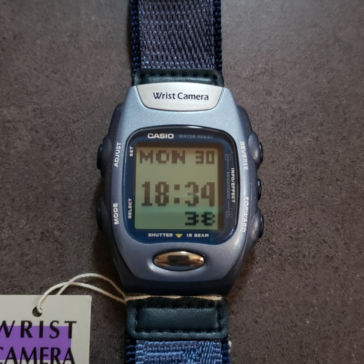 Casio Wrist Camera WQV-2B-2JR Unused with box WQV From Japan