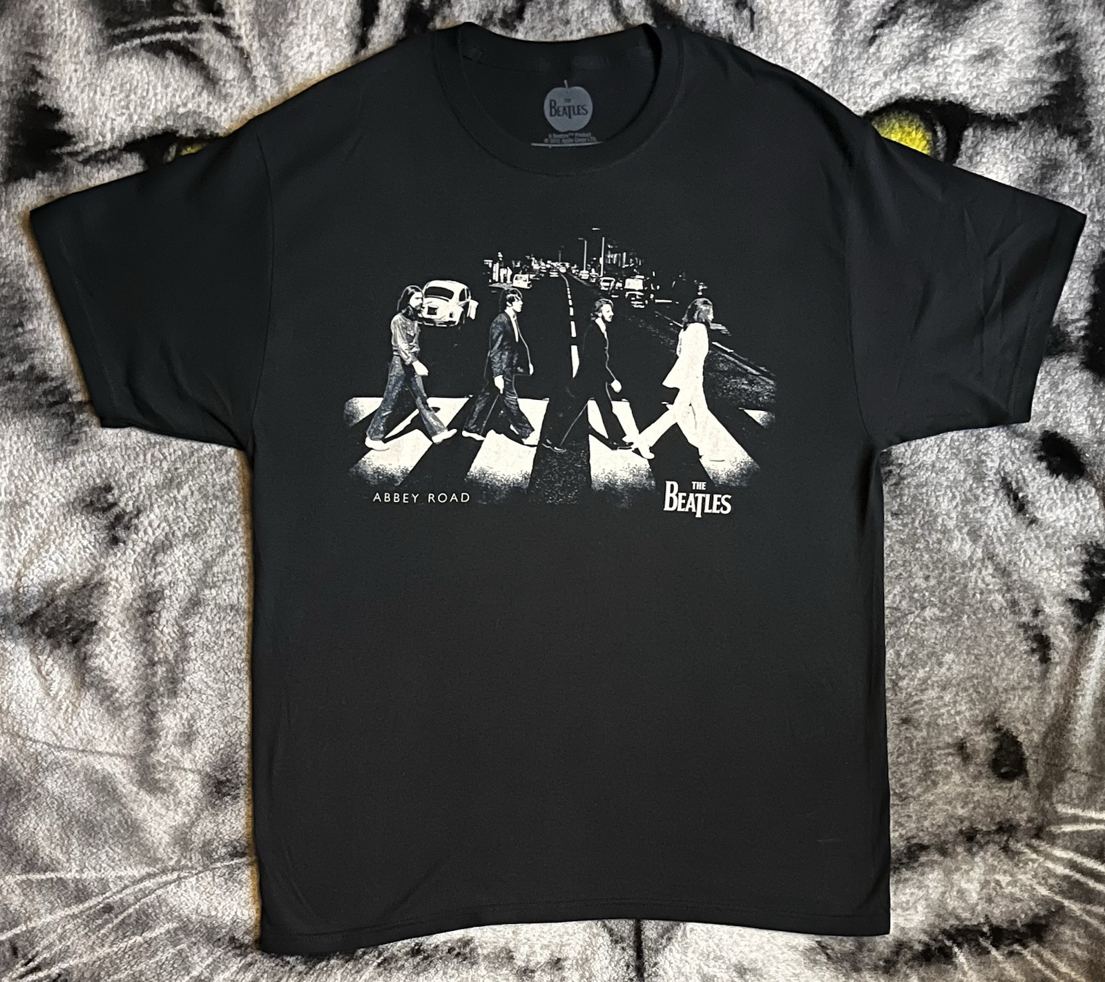 Rare Vintage 2012 Apple Official The Beatles Abbey Road Album Promo Shirt Sz L