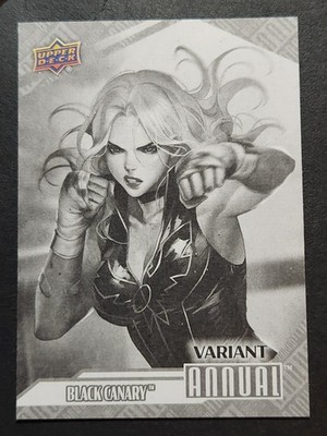 #14 BLACK CANARY 2024-25 Upper Deck DC Annual VARIANT COVER