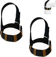 2 Set RV-Sewer Hose Support with Adjustable Hook and Loop Buckle, Sewer Hose Fas