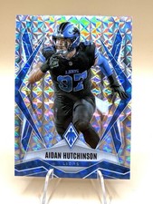 2025 Panini Phoenix -Aidan Hutchinson -Silver Pyramids Prizm - Lions 🏈