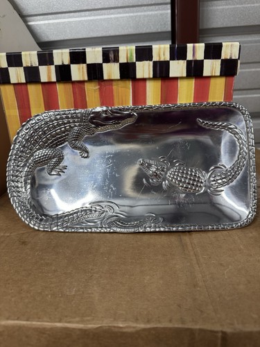 Arthur Court Alligator 6x12 Bread Plate