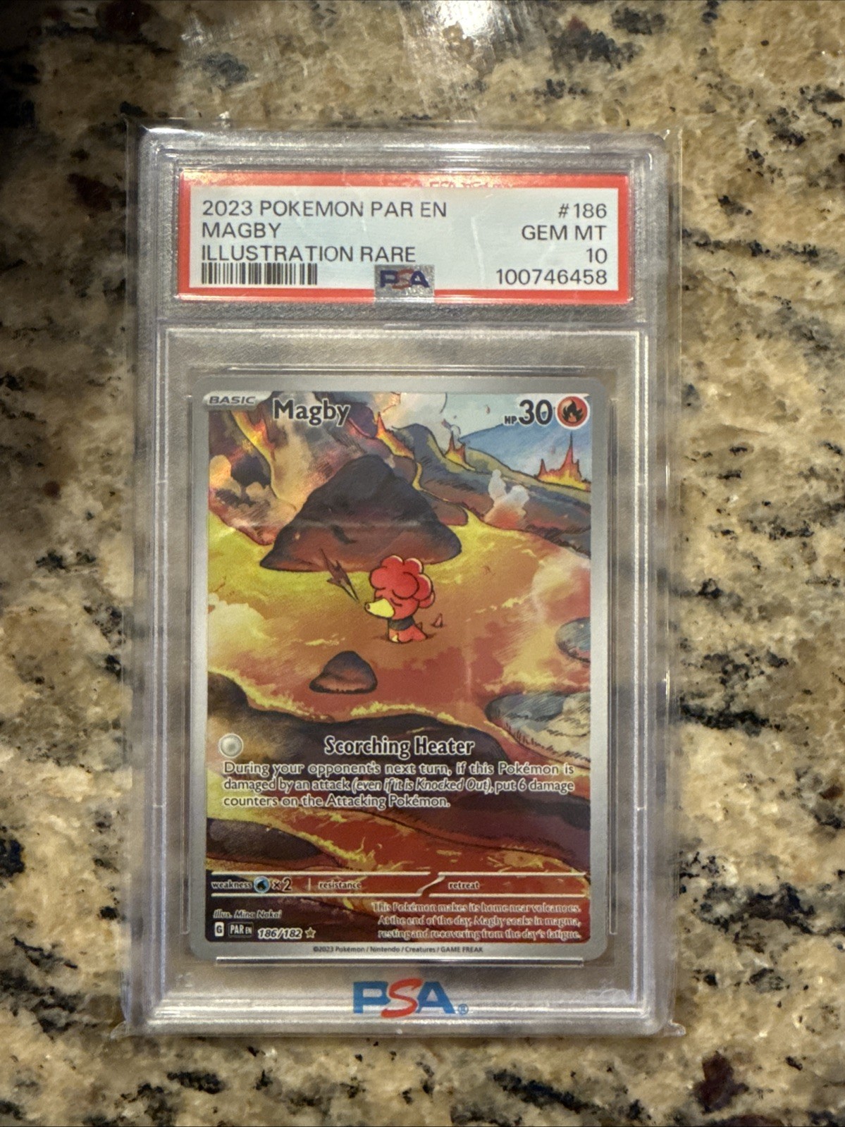 Magby 186/182 SV04: Paradox Rift Holo