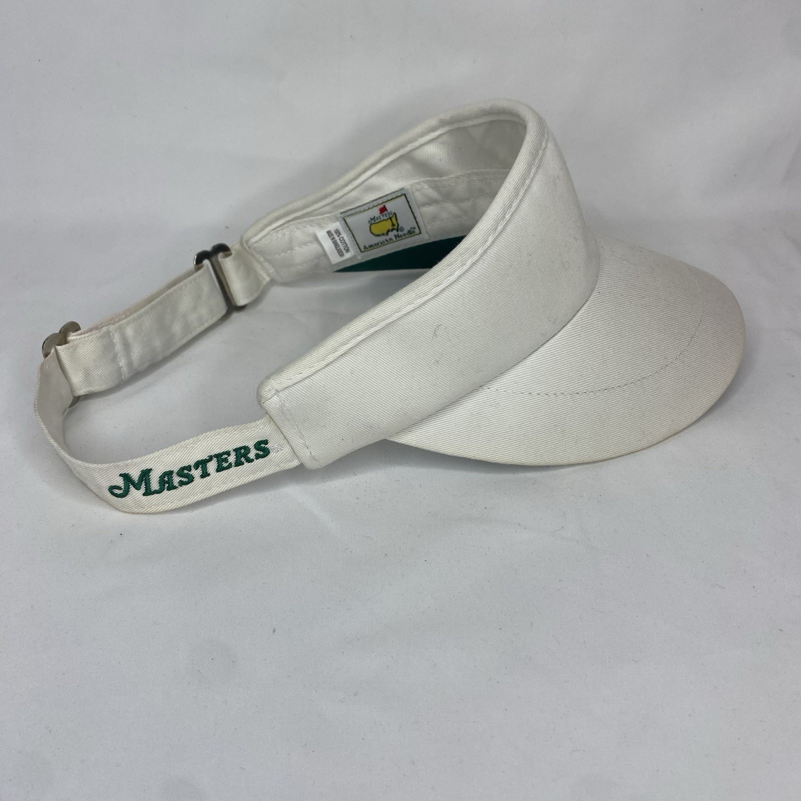🔥Masters Hat Cap Strap Back White Visor Augusta … - image 5