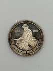 Engelhard 1985 American Prospector 1/2oz .999 Fine Silver Round