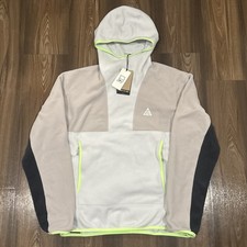 Nike ACG Wolf Tree Polartec Pull-Over Hoodie Men’s Size Medium FN0370-025