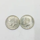 1969 D Kennedy Half Dollar Coins Lot Of 2