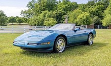 1995 Blue Chevrolet Corvette   | C4 Corvette Photo 1