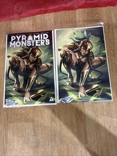 Pyramid Monsters 1 Katya ASM 1 Homage McFarlane Jolzar Nm+ Set B Comic Ltd 250
