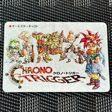 Super Not for Sale Pre-order Bonus Chrono Trigger All-Star Cast Prism Card