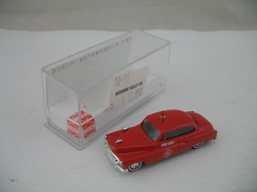 Vehículo Busch HO 44711: 1950 Buick, coche jefe de bomberos | Condition: Used