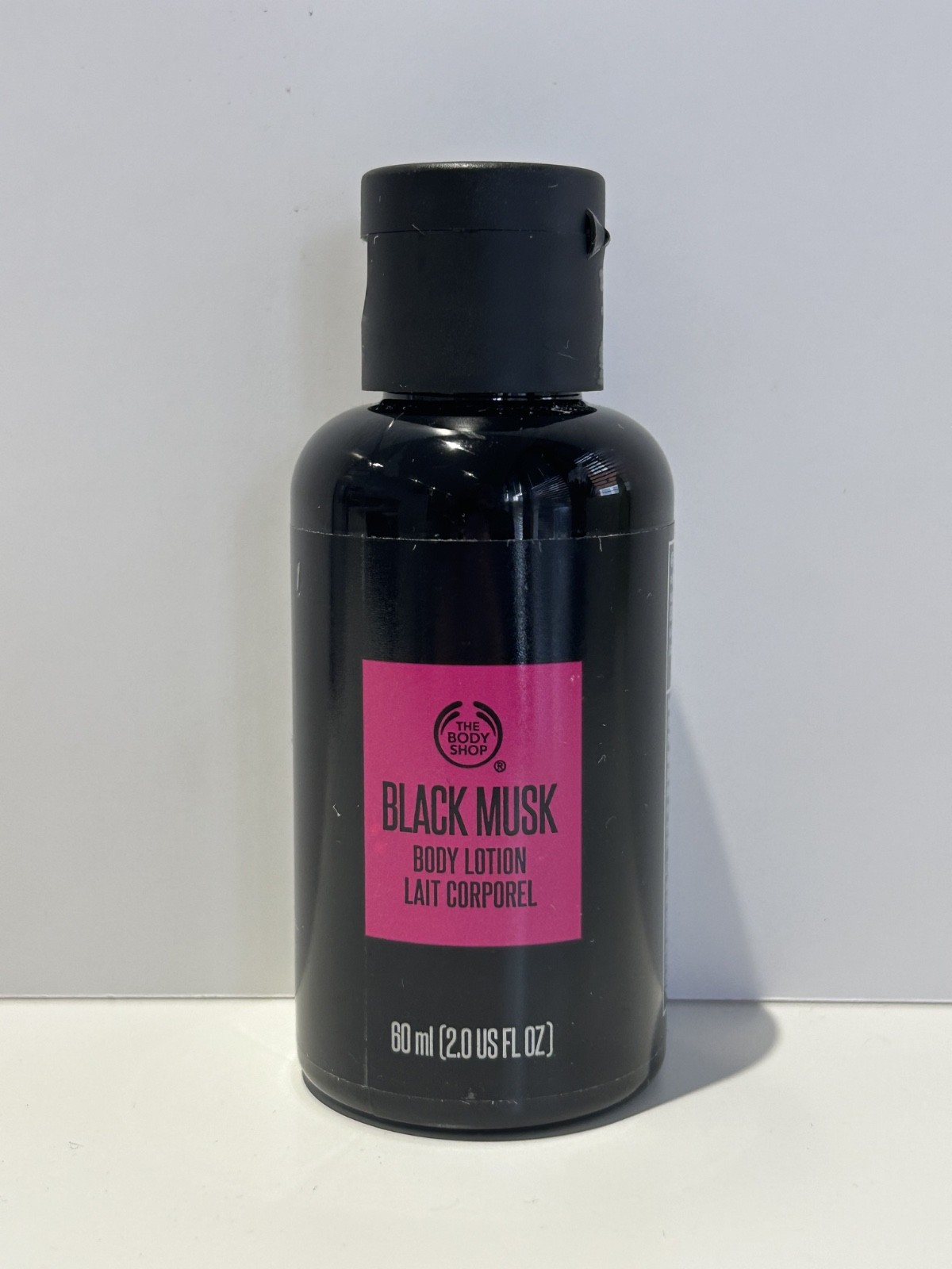 Body Shop Black Musk Body Lotion 60ml Discontinued Travel Size Rare