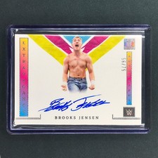 2023 Impeccable WWE Brooks Jensen Extravagance Auto Base 56/75