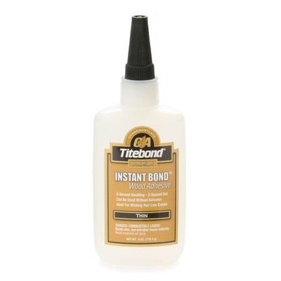 Titebond Instant Bond CA Adhesive Thin 4-oz