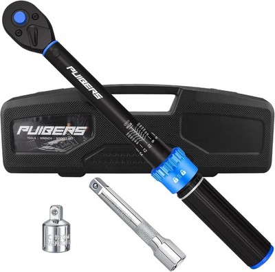 3/8 Drive Inch Pound Torque Wrench 20 240 In.Lb ±3% Accuracy Dual Direction NEW