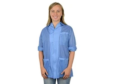 Desco 74301 - Statshield smock - jacket style with convertible sleeves / blue /