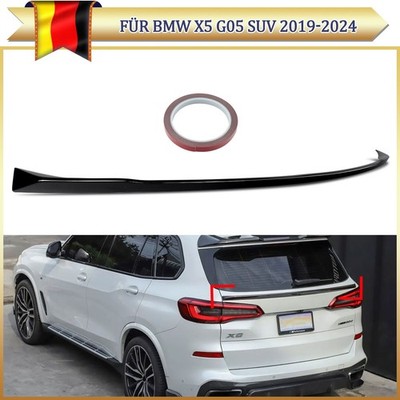 Heckspoiler Heckflügel MP Style Schwarz Glanz Für BMW X5 G05 SUV Mittlere Lippe