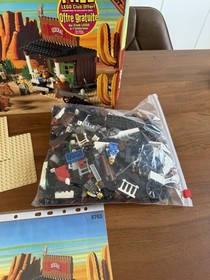 LEGO System Western Set 6765 Gold City Junction incl Box (Outter Box Only), Instruction