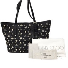 Borsa tote originale JIMMY CHOO ottime condizioni con dust-bag pelle nera Italia FS